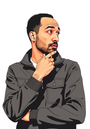 Alperen Zeki Gokmen — portrait illustration